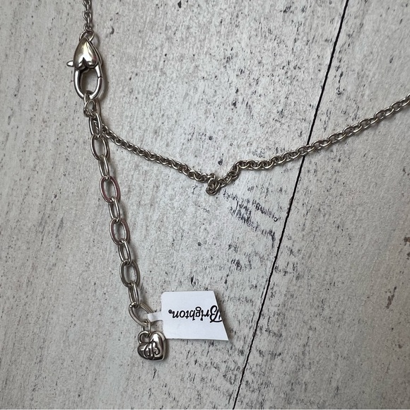 Brighton Elora Gems sky necklace Blue & Silver NWT - Picture 5 of 8